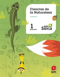 Books Frontpage Ciencias de la naturaleza. 1 Primaria. Mas Savia. + Key concepts Andalucia