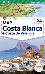 Books Frontpage Costa Blanca, mapa