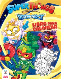 Books Frontpage Libro para colorear Superthings Rescue Force - España