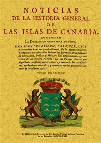 Books Frontpage Noticias de la Historia general de las Islas de Canaria (4 tomos)