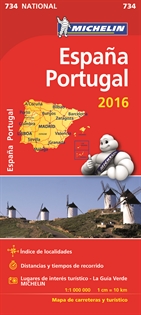 Books Frontpage Mapa National España - Portugal