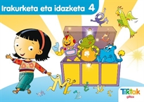 Books Frontpage Irakurketa-Idazketa 4 Montessori Pauta