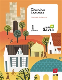 Books Frontpage Ciencias sociales. 1 Primaria. Más Savia. Asturias