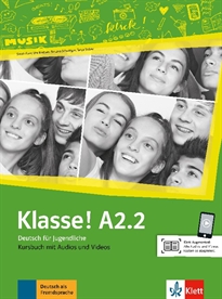 Books Frontpage Klasse! a2.2, libro del alumno + audio + video