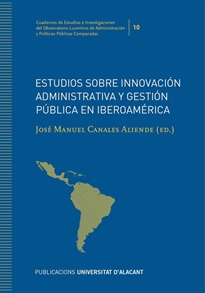 Books Frontpage Estudios sobre innovación administrativa y gestión pública en Iberoamérica