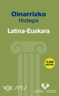Books Frontpage Oinarrizko hiztegia latina - euskara