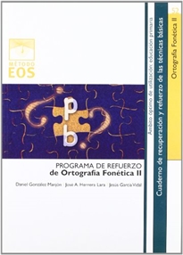 Books Frontpage Ortografía Fonética II