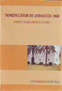 Books Frontpage Nomenclátor de Andalucía 1860