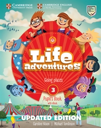 Books Frontpage Life Adventures Updated Level 3  Pupil's Book with eBook