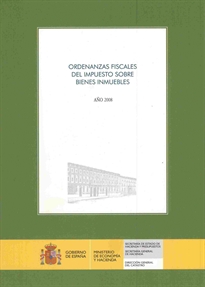 Books Frontpage Ordenanzas fiscales del impuesto sobre bienes inmuebles. Año 2008