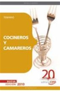 Books Frontpage Cocineros y Camareros. Temario