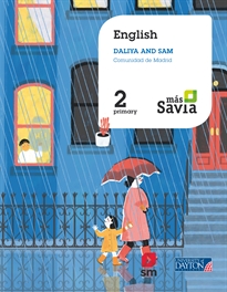Books Frontpage English. Sam and Daliya. 2 Primary. Más Savia. Madrid