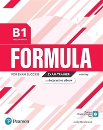 Books Frontpage Formula B1 Preliminary Exam Trainer And Interactive Ebook With Key, Digi