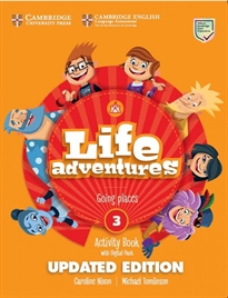 Books Frontpage Life Adventures Updated Level 3 Activity Book with Home Booklet and Digital Pack