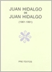 Front pageJuan Hidalgo de Juan Hidalgo (1961-1991)