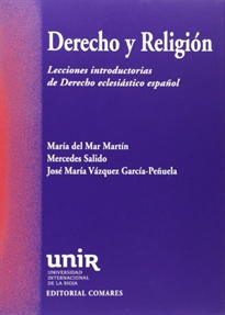 Books Frontpage DERECHO Y RELIGION (LECCIONES INTRODUCTORIAS DE DERECHO ECLESIASTICO)