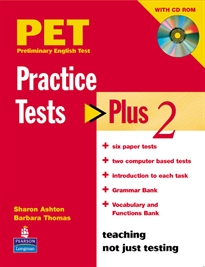 Books Frontpage Pet Practice Tests Plus 2: Book With CD-Rom