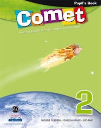 Books Frontpage Comet. 2 Primary. Pupil's book. Andalucía