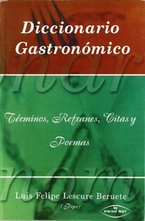 Books Frontpage Diccionario gastronómico