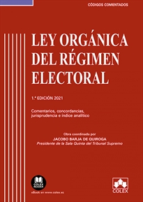 Books Frontpage Ley Orgánica del Régimen Electoral - Código comentado