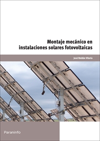 Books Frontpage Montaje mecánico en instalaciones solares fotovoltaicas