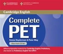 Books Frontpage Complete PET Class Audio CDs (2)