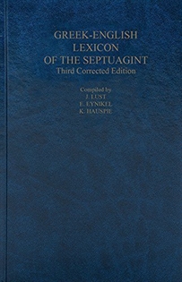 Books Frontpage Greek-English Lexicon of the Septuagint