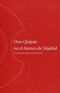Books Frontpage Don Quijote en el Ateneo de Madrid