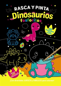 Books Frontpage Rasca y pinta dinosaurios fosforitos