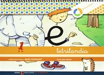 Books Frontpage Letrilandia. Lectoescritura cuaderno 1 de escritura (Pauta Montessori)