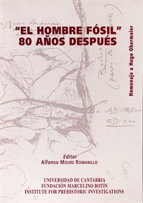 Books Frontpage «El hombre fósil». 80 años después