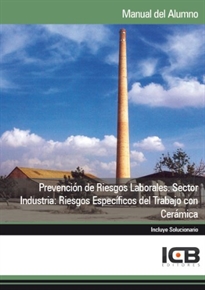 Books Frontpage Prevención de Riesgos Laborales. Sector Industria: Riesgos Específicos del Trabajo con Cerámica