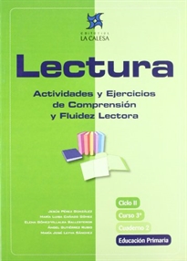 Books Frontpage Lectura, actividades y ejercicios de comprensión y fluidez lectora, 3 Educación Primaria. Cuaderno 2