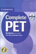 Front pageComplete PET Workbook with answers with Audio CD