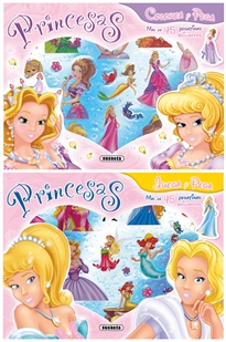 Books Frontpage Juego y me divierto con princesas (2 títulos)