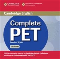 Books Frontpage Complete PET Student's Book Pack (Student's Book with answers with CD-ROM and Audio CDs (2))