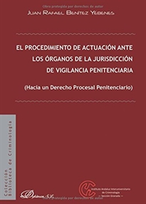 Books Frontpage El procedimiento de actuación ante los órganos de la jurisdicción de vigilancia penitenciaria