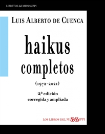 Books Frontpage HAIKUS COMPLETOS (1972-2021) - 2ª edición corregida y ampliada
