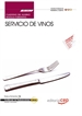 Front pageCuaderno del alumno Servicio de vinos (MF1048_2: Transversal). Certificados de Profesionalidad