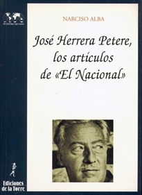 Books Frontpage José Herrera Petere: los artículos de El Nacional