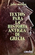 Front pageTextos para la historia antigua de Grecia