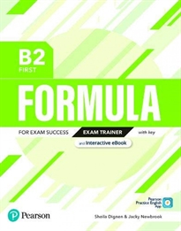 Books Frontpage Formula B2 First Exam Trainer And Interactive Ebook With Key With Digita