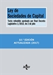 Front pageLey de Sociedades de Capital