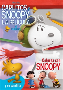 Books Frontpage Colorea con Snoopy - Carlitos y Snoopy - Los libros de la película