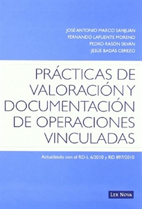 Books Frontpage Prácticas de valoración y documentación de operaciones vinculadas