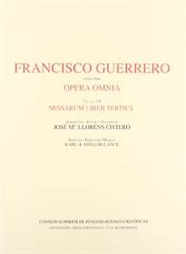 Books Frontpage Opera omnia. Tomo VII. Misarum liber tertius