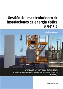 Books Frontpage Gestión del mantenimiento de instalaciones de energía eólica