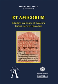 Books Frontpage ET AMICORUM Estudios en honor al profesor Carlos Carrete Parrondo