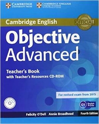 Books Frontpage Objective Advanced Teacher's Book with Teacher's Resources CD-ROM 4th Edition
