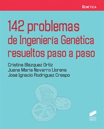Books Frontpage 142 problemas de Ingeniería Genética resueltos paso a paso